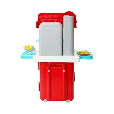 Gambar Pretty Missy Playset 4 In 1 Mobile Sweet Shop Luggage - Merah