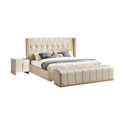 Gambar Informa 180x200 cm Ralene Set Kamar Tidur - Krem Beige