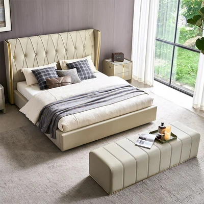 Gambar Informa 180x200 cm Ralene Set Kamar Tidur - Krem Beige