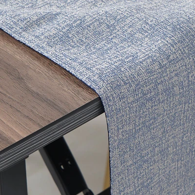Gambar Informa Mardatila Table Runner Polyester Jacquard 33x180 cm - Biru