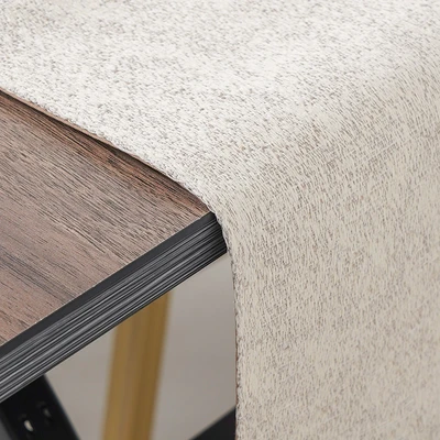 Gambar Informa Dutter Table Runner Polyester Jacquard 33x180 cm - Krem Beige