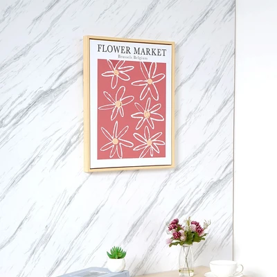 Gambar Informa Hiasan Dinding Kanvas Print Flower 40x50 cm V1 - Mix