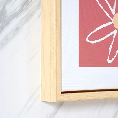 Gambar Informa Hiasan Dinding Kanvas Print Flower 40x50 cm V1 - Mix