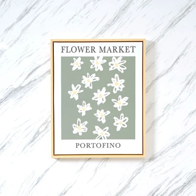 Gambar Informa Hiasan Dinding Kanvas Print Flower 40x50 cm V3 - Mix