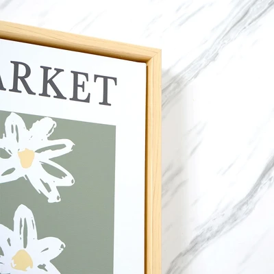 Gambar Informa Hiasan Dinding Kanvas Print Flower 40x50 cm V3 - Mix