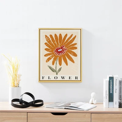 Gambar Informa Hiasan Dinding Kanvas Print Flower 40x50 cm V6 - Mix