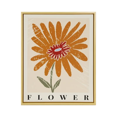 Gambar Informa Hiasan Dinding Kanvas Print Flower 40x50 cm V6 - Mix