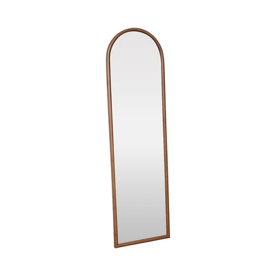 Gambar Informa Cermin Dinding Dekorasi Plastik Arch 40x3x150 cm - Cokelat Walnut