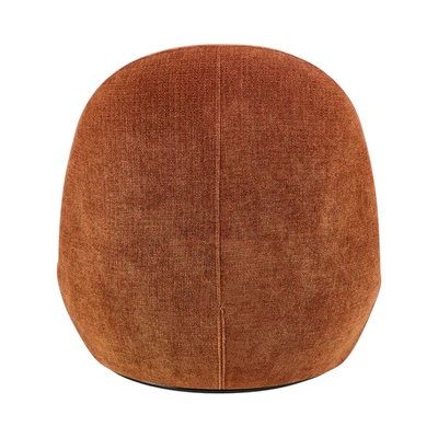 Gambar Informa Angel Sofa Putar Fabric 1 Seater - Merah Terracotta