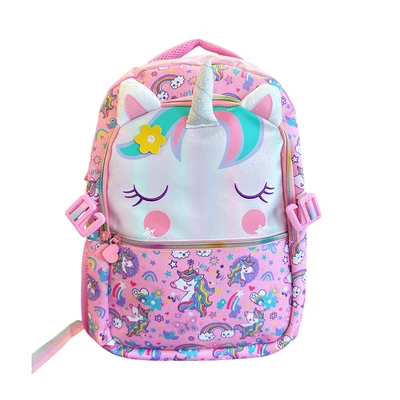 Gambar Kiddy Star Tas Ransel Unicorn Large - Pink