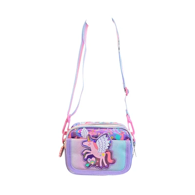 Gambar Kiddy Star Tas Selempang Anak Unicorn - Pink/ungu