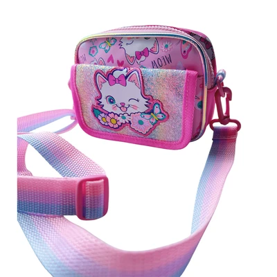 Gambar Kiddy Star Tas Selempang Cat - Pink