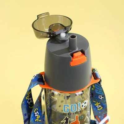 Gambar Kiddy Star Botol Minum Tumbler Anak Ball 580 Ml - Abu-abu
