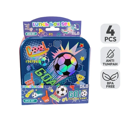 Gambar Kiddy Star Kotak Makanan Anak Plastik Ball Set 4 Pcs - Mix