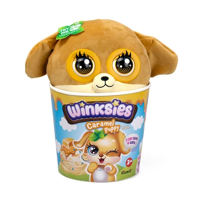 Gambar Silverlit Winksies Boneka Plush Caramel Puppy - Cokelat