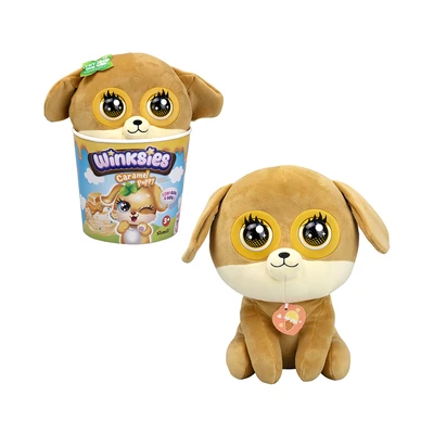 Gambar Silverlit Winksies Boneka Plush Caramel Puppy - Cokelat