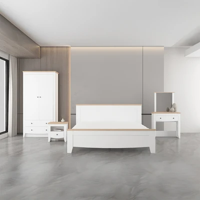 Gambar Informa 160x200 cm Kasablanka Set Kamar Tidur - Putih
