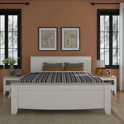 Gambar Informa 160x200 cm Kasablanka Tempat Tidur - Putih