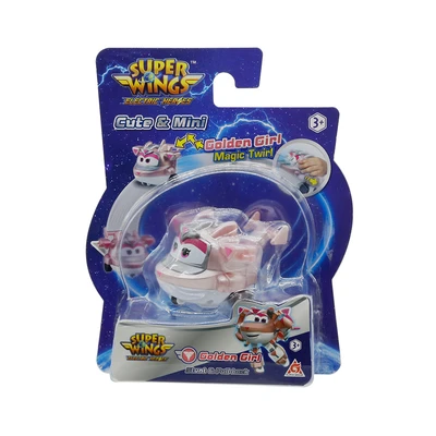 Gambar Alpha Group Superwings Stunt & Pull Back Golden Girl - Pink