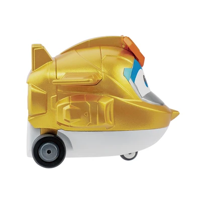Gambar Alpha Group Superwings Stunt & Pull Back Golden Boy - Gold