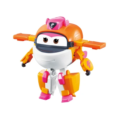 Gambar Alpha Group Robot Superwings Transforming Tiki - Oranye