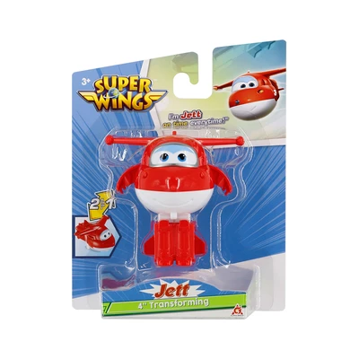 Gambar Alpha Group Robot Superwings Transforming Jett Reguler - Merah