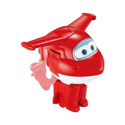 Gambar Alpha Group Robot Superwings Transforming Jett Reguler - Merah