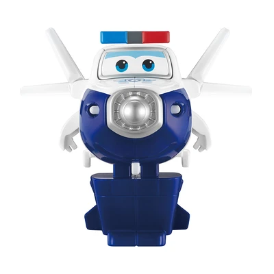 Gambar Alpha Group Robot Superwings Transforming Paul Reguler - Biru