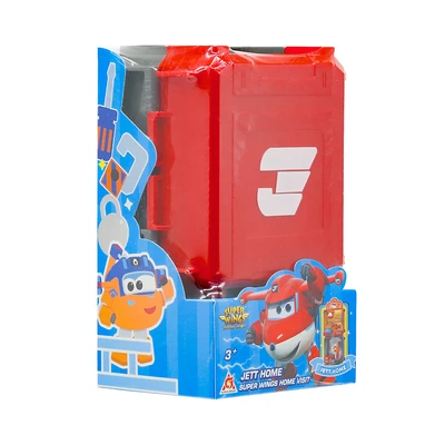 Gambar Alpha Group Playset Superwings Home Visit Jett Home - Merah