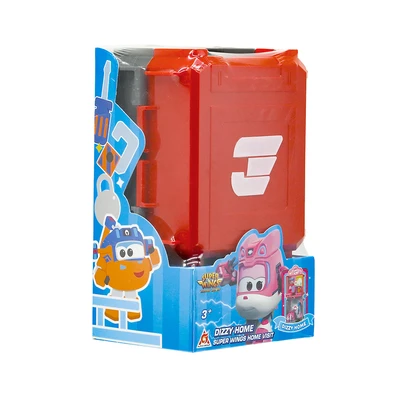 Gambar Alpha Group Playset Superwings Home Visit Dizzy Home - Pink