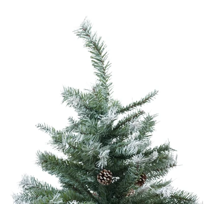 Gambar Noelle 210 cm Pohon Natal Christmas Frosty Mix Pine Cone - Hijau