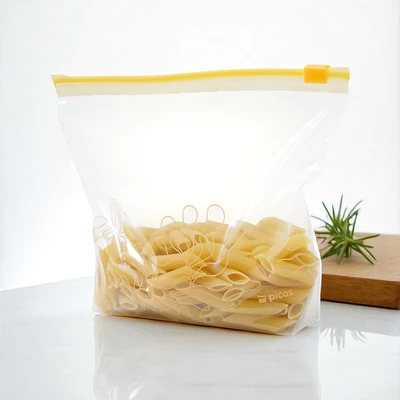 Gambar Picas Plastik Ziplock Makanan Slider Zipper Medium Set 15 pcs
