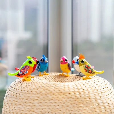 Gambar Silverlit Digibirds Hooded Parrot - Mix