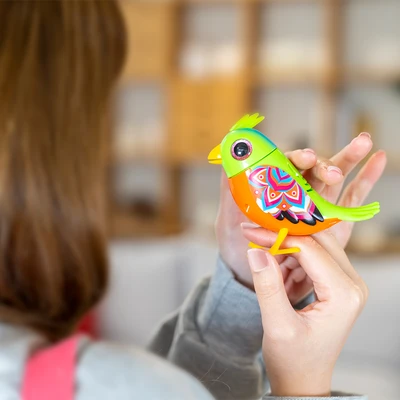 Gambar Silverlit Digibirds Hooded Parrot - Mix