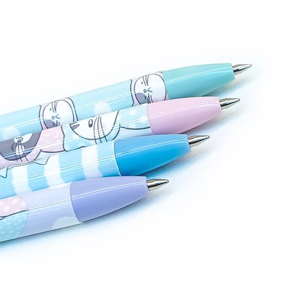 Gambar M&g Pulpen Hitam 0.5 Mm So Many Cats Random