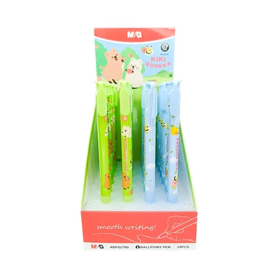 Gambar M&g Pulpen Hitam 0.7 Mm Quokka Random