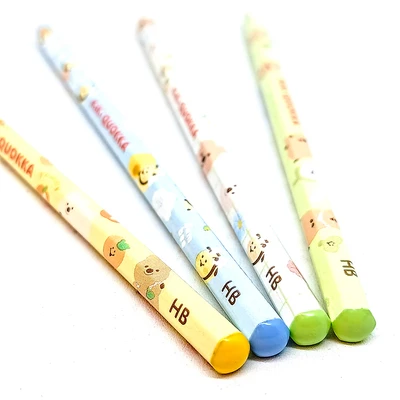 Gambar M&g Pensil Kayu Hb Hexagonal Kiki Ouokka Random