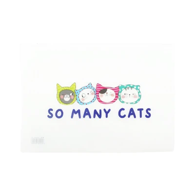 Gambar M&g Pouch Zipper A5 So Many Cats Random