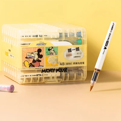 Gambar Ataru Spidol Polymark 48 Warna Mickey - Mix