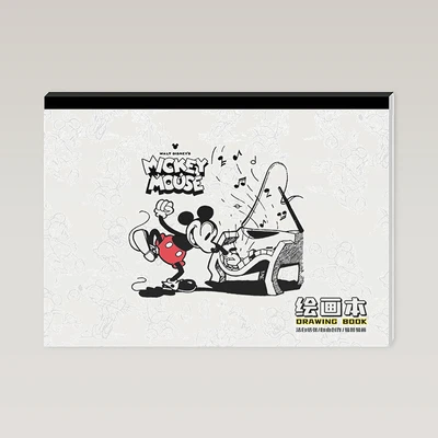 Gambar Ataru Buku Gambar Mickey Mouse Classic A4 - Putih