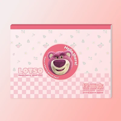 Gambar Ataru Buku Gambar Lotso A4 - Pink
