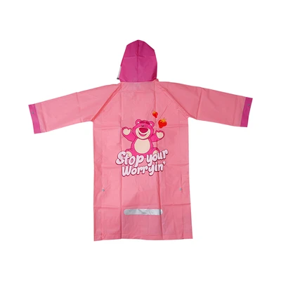 Gambar Ataru Jas Hujan Anak Lotso EVA Ukuran XXL - Pink
