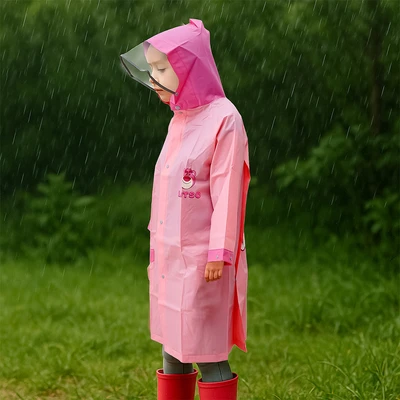 Gambar Ataru Ukuran XXXL Jas Hujan Anak Lotso EVA - Pink