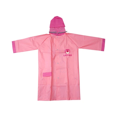 Gambar Ataru Ukuran XXXL Jas Hujan Anak Lotso EVA - Pink