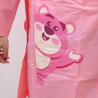 Gambar Ataru Ukuran XL Jas Hujan Anak Lotso - Pink