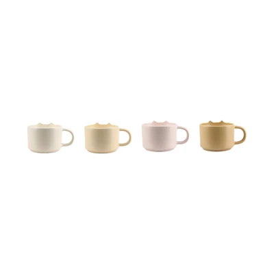 Gambar Delicia Kathy Mug Stacking 300 ml Set 4 pcs - Mix