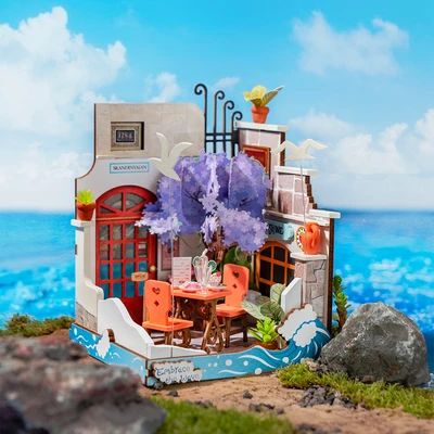 Gambar Rolife Set Puzzle 3d Sea Holiday Restaurant - Mix