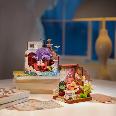 Gambar Rolife Set Puzzle 3d Sea Holiday Restaurant - Mix