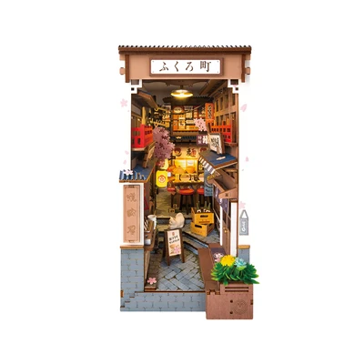 Gambar Rolife Miniatur Sakura Wine Alley Set 249 pcs - Mix