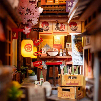 Gambar Rolife Miniatur Sakura Wine Alley Set 249 pcs - Mix